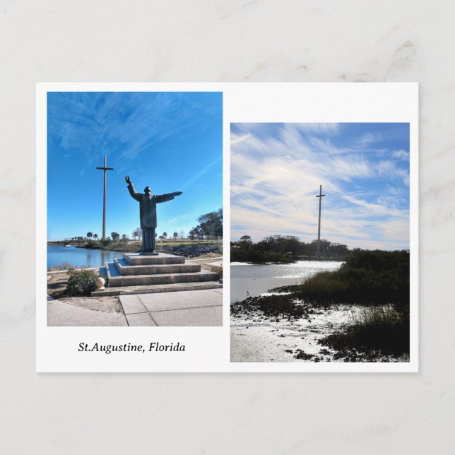 Augustine, Florida Postkarte (Vorderseite)