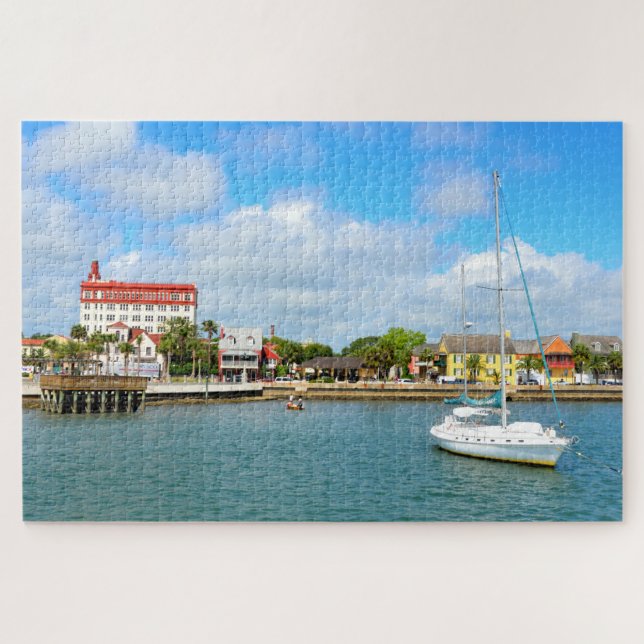 Augustine, Florida Riverfront Puzzle (Horizontal)
