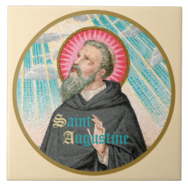 Augustine von Hippo (SAU 047; Einzelheiten) Fliese