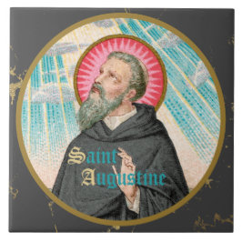 Augustine von Hippo (SAU 047; Einzelheiten) Fliese