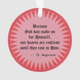 Augustine von Hippo (SAU 047; Einzelheiten) Ornament