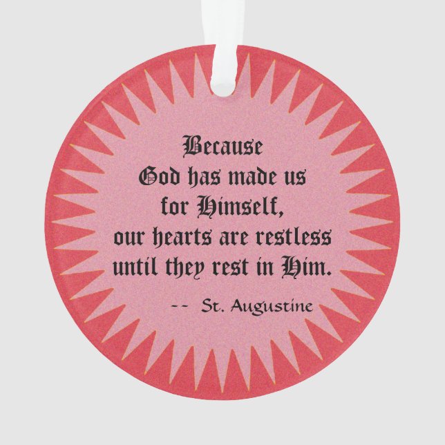 Augustine von Hippo (SAU 047; Einzelheiten) Ornament (Rückseite)