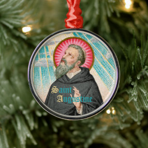 Augustine von Hippo (SAU 047; Einzelheiten) Ornament Aus Metall