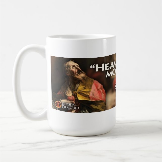 Augustiner Quote Tasse (Links)