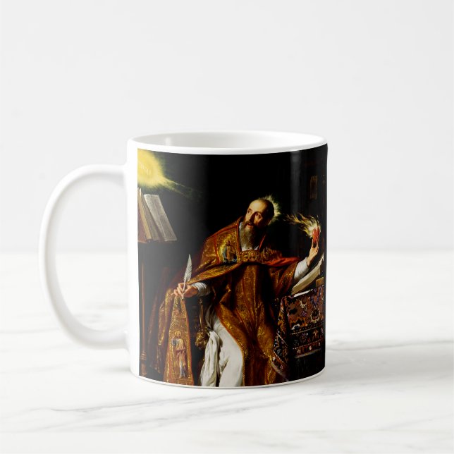 Augustinus von Hippo Kaffeetasse (Links)