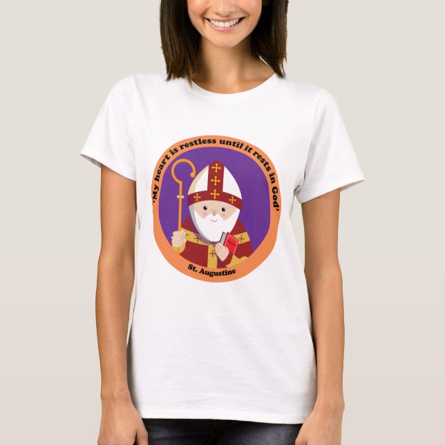 Augustinus von Hippo T-Shirt (Vorderseite)