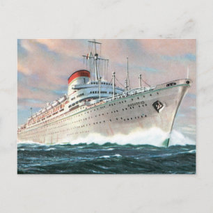 Augustus der Italian Line Postkarte