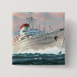 Augustus der italienischen Linie Button