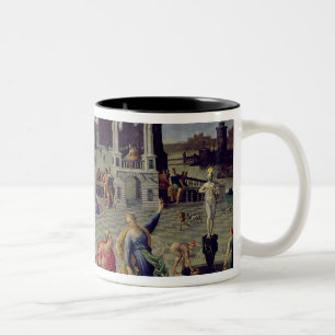 Augustus und der Tiburtine Sibyl Zweifarbige Tasse