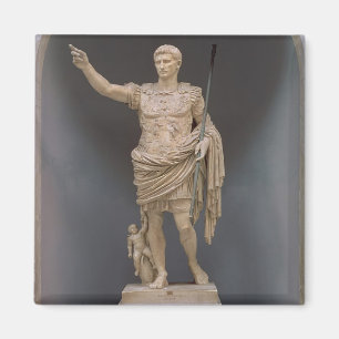 Augustus von Prima Porta, c.20 BC (Marmor) Magnet