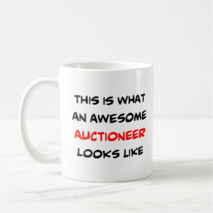 Auktionator, phantastisch kaffeetasse