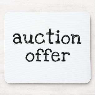 Auktionsangebot Mousepad