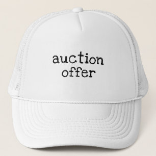 Auktionsangebot Truckerkappe
