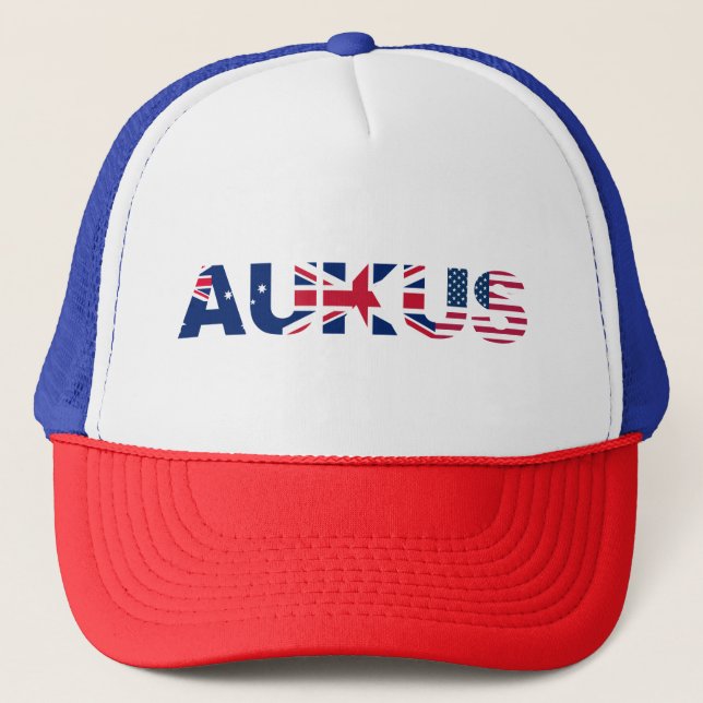 AUKUS AU UK TRUCKERKAPPE (Vorderseite)