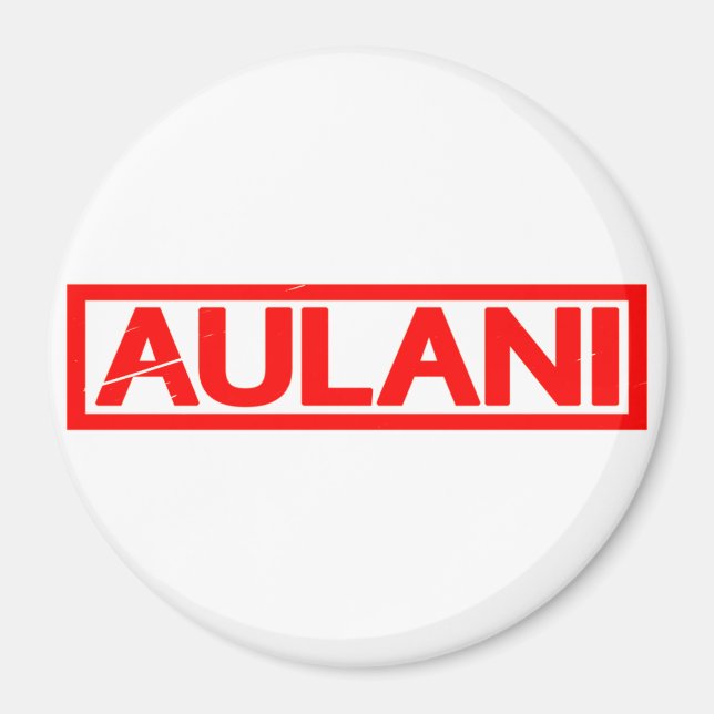 Aulani Briefmarke Magnet (Vorne)