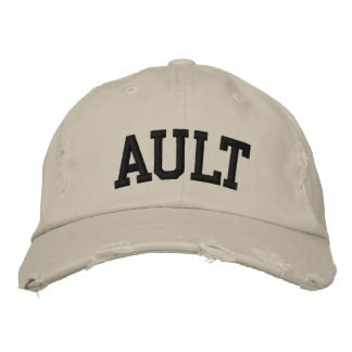 Ault bestickter Hut