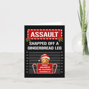 Ault Gingerbread Insasse Weihnachtsgruppe Weihnach Karte