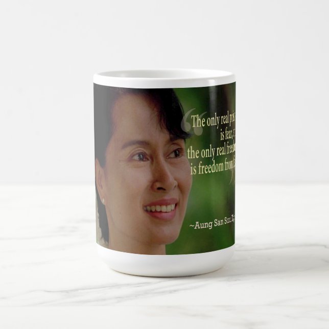 Aung- San Suu KyiTasse Kaffeetasse (Mittel)