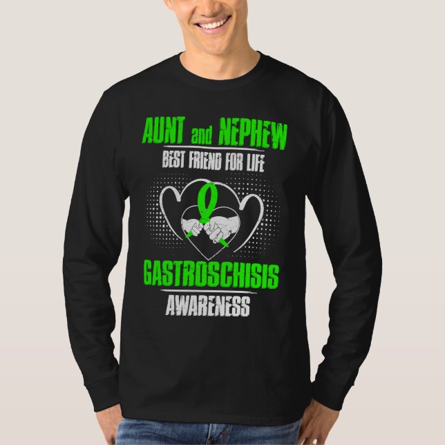 AUNT AND NEPHEW BEST FRIEND OF LIFE GASTROSCHISIS  T-Shirt (Vorderseite)