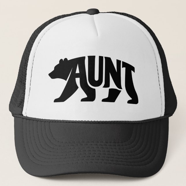 Aunt Bear  Truckerkappe (Vorderseite)