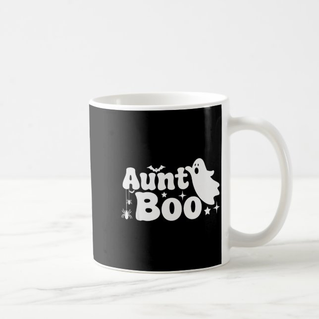 Aunt Boo Funny Ghost Halloween Family Matching  Kaffeetasse (Rechts)