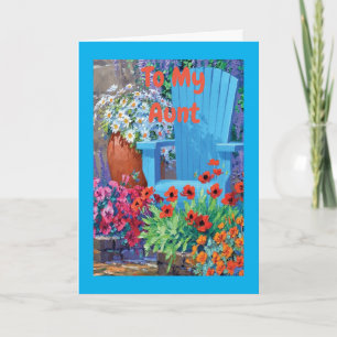 **AUNT** SIE SIND "LIEBT" GLÜCKLICHE GEBURTSKARTE KARTE