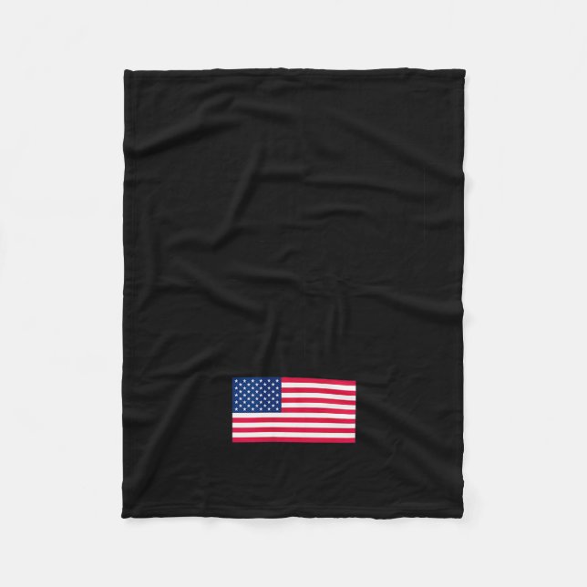 Aunt Tifa Flag Us Funny Aunt Tifa - I Am Aunt Tifa Fleecedecke (Vorderseite)