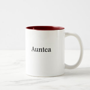 Auntea Tee-Tasse Zweifarbige Tasse
