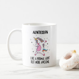 Aunticorn Geschenk für Tante Kaffeetasse