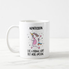 Aunticorn Geschenk für Tante Kaffeetasse