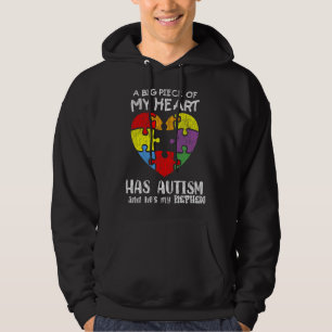 Auntie Autistic Kids Autismus Awareness Onkel Ange Hoodie