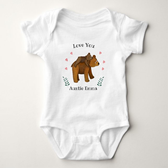 Auntie Baby Bodysuit Baby Strampler (Vorderseite)