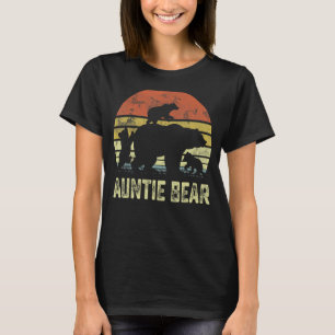 Auntie Bär Matching Family Cub 3 Kinder Mutter's D T-Shirt