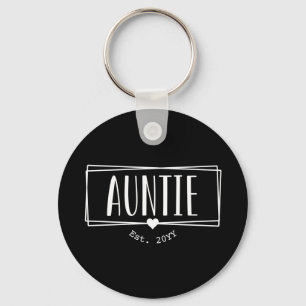 Auntie Est. Custom Aunt established New Aunt Gifts Schlüsselanhänger