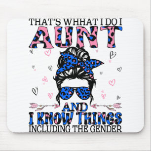 Auntie Keeper of the Gender Reveal Party Ideas Mousepad
