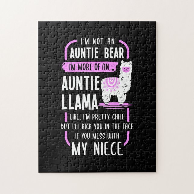 Auntie Llama Puzzle (Vertikal)