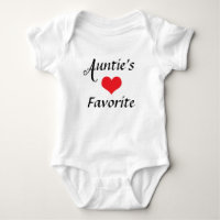 Auntie Niece Nephew Favorite Nickname Neugeborenes