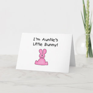 Auntiebunnypink Feiertagskarte