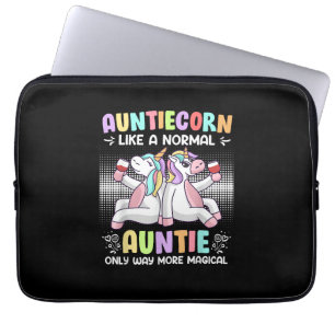 Auntiecorn Tanten Muttertags-Einhorn-Fan-Tanten Laptopschutzhülle