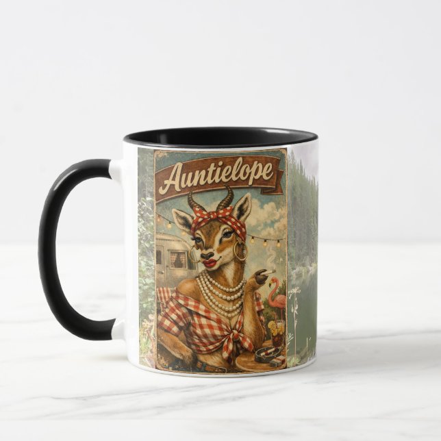 Auntielope Mug Tasse (Links)