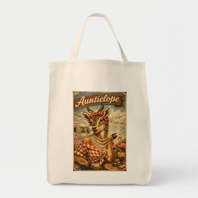 Auntielope-Taschentuch Tragetasche (Vorne)