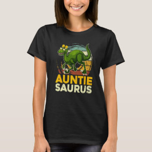 Auntiesaurus Dinosaur  Tante Saurus Familie Überei T-Shirt