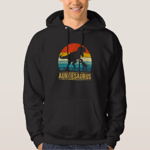 Auntiesaurus Rex Dinosaurier Auntie Muttertag Hoodie