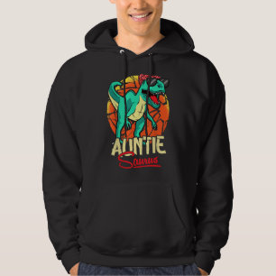 Auntiesaurus T Rex Auntie Saurus Dinosaurier Famil Hoodie