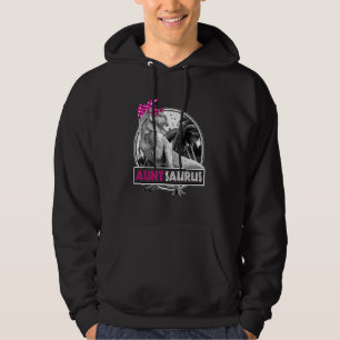 Auntsaurus T Rex Dinosaur Tunt Saurus Familie Hoodie