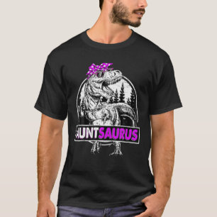 Auntsaurus T Rex Dinosaurier Funny Mother Day T-Shirt