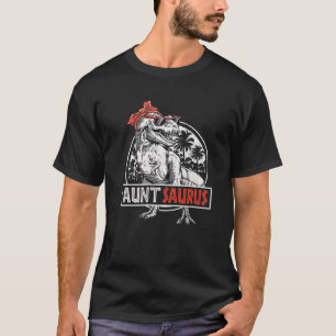 Auntsaurus T Rex Dinosaurs Bandana Saurus Familie  T-Shirt