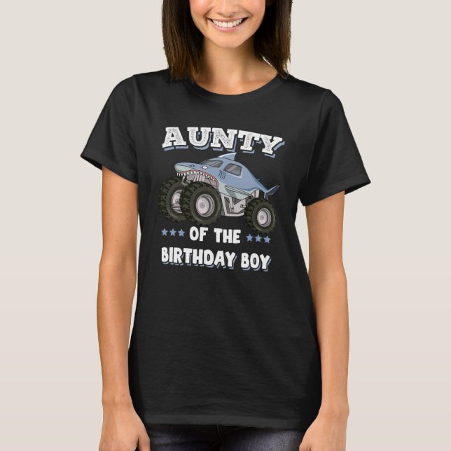 Aunty der Geburtstagsjunge Taschenspielerin T-Shirt (Vorderseite)
