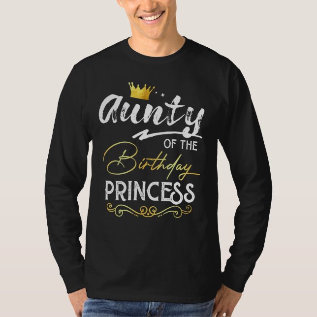 Aunty der Party-Familie Princess T-Shirt (Vorderseite)
