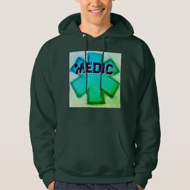 Auqa Men's Medic Hoodie (Vorderseite)